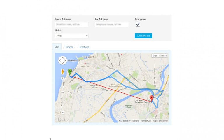 Find The Distance Between Two Addresses – The Chrome Extension
