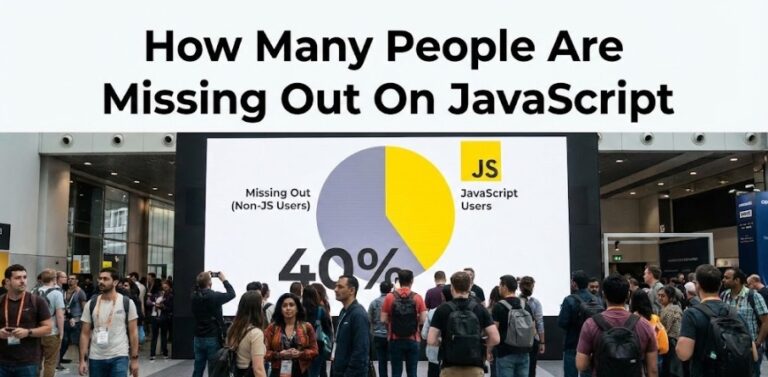 How Many People Are Missing Out On JavaScript