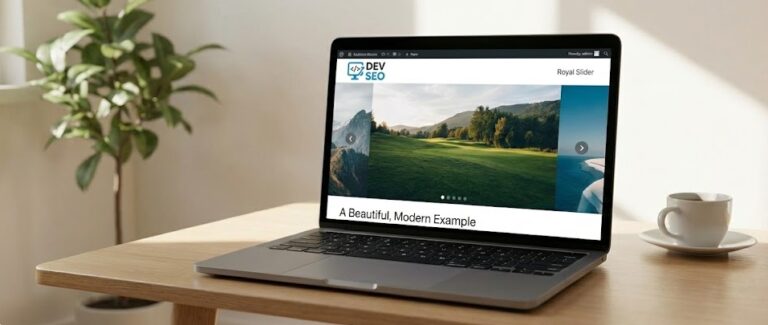 Royal Slider – A Beautiful, Modern Example