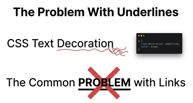 The Problem With Underlines