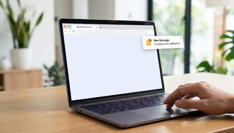 Using The Web Notifications API